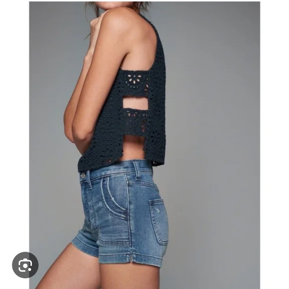 BOGO DEAL Abercrombie and Fitch Eyelet Open Side Crop Top